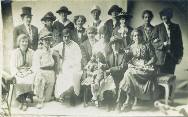 Pilton Girls' Friendly Society Play  in about 1920