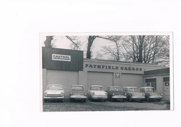 Douglas Bray's Pathfield Garage Car Hire Fleet 1964