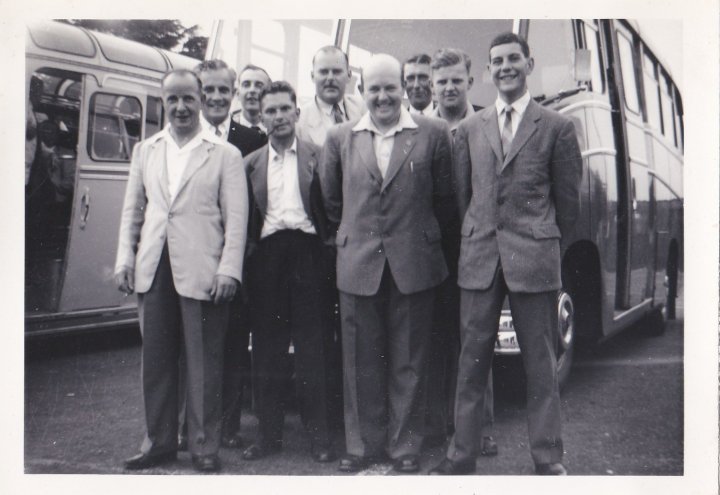 Pilton Church Bellringers' Outing to Weymouth in 1960