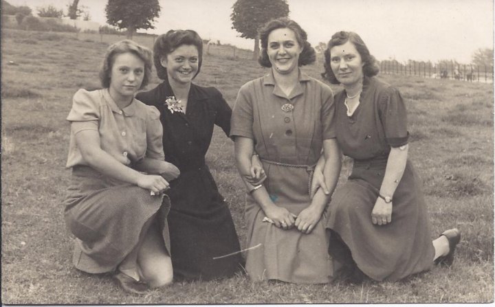 Victory Celebrations at Pilton Glove Factory 1945