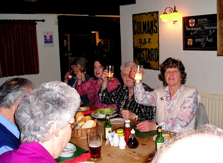 St Mary's Church, Pilton, Bellringers Annual Dinner 2004 (Photo 2)