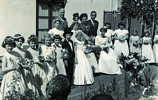 May Fayre at Pilton House, 13th May 1961