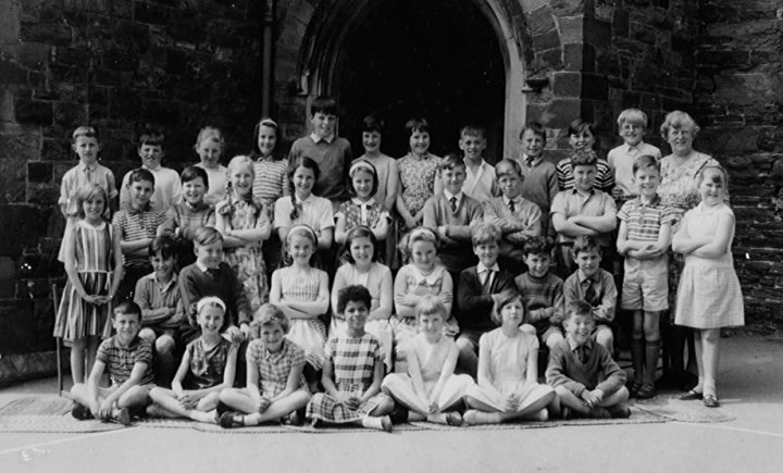 Miss Turner's class at Pilton Primary School in 1964