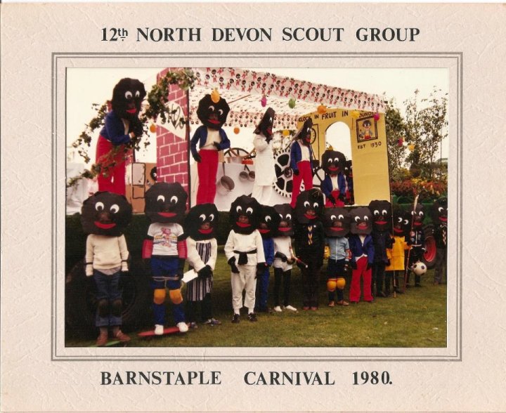 The 12th North Devon Scouts Barnstaple Carnival Float 1980