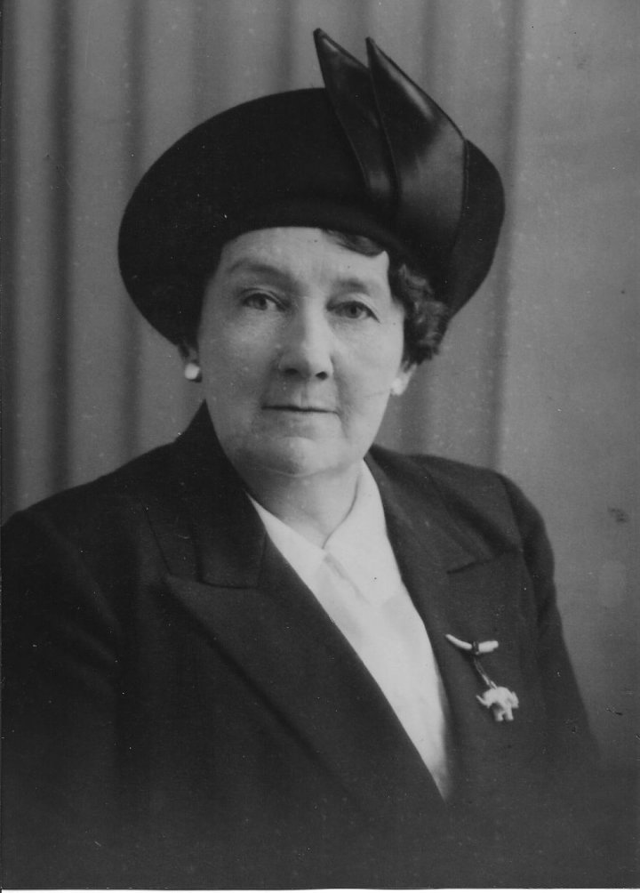 Bessie Parsley of 46 The Rock, Pilton in about 1940