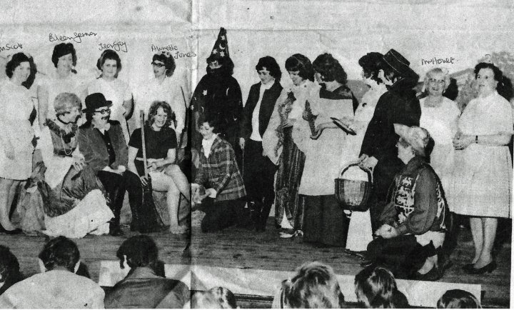 Pilton Women's Institute Pantomime 'Cinderella' in 1974
