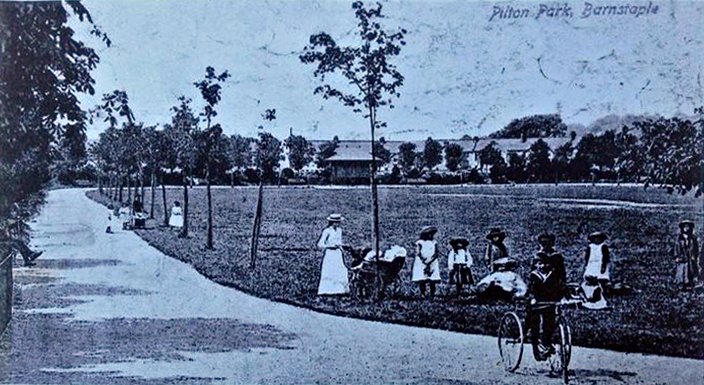 Pilton Park in around 1905
