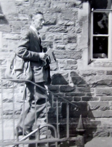 Mr Charles Sherratt, Head teacher of Pilton Junior School 1962