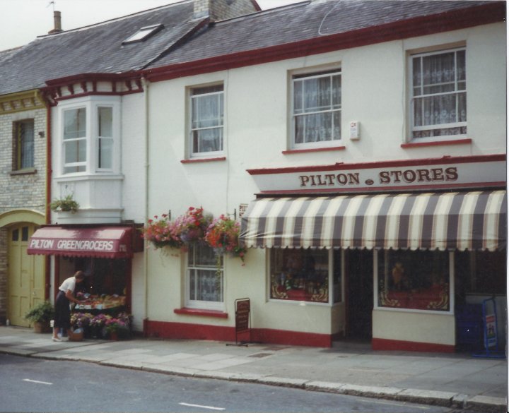 Pilton Stores and Fruit Shop, Pilton Street, circa 1990