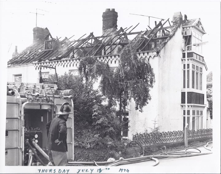 Fire at  Bradiford 1974