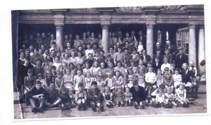 The Fairview Party to celebrate Victory in Japan Day in August 1945