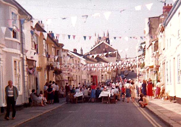 Pilton Street Party for the Wedding of Charles and Diana on 29th July 1981