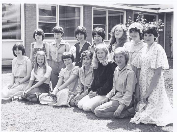 Fashion Show at Pilton School in 1978