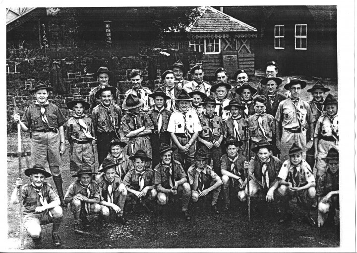 1st and 12th N. Devon Scout Troops on their way to the International Jamboree in 1952