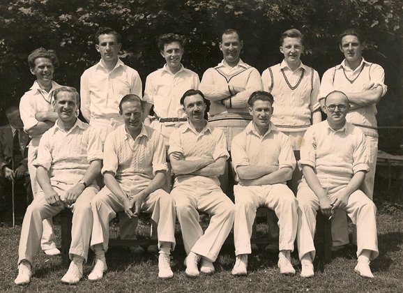 Pilton Cricket Club about 1950