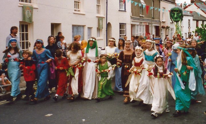 Pilton Green Man Festival Parade 1997