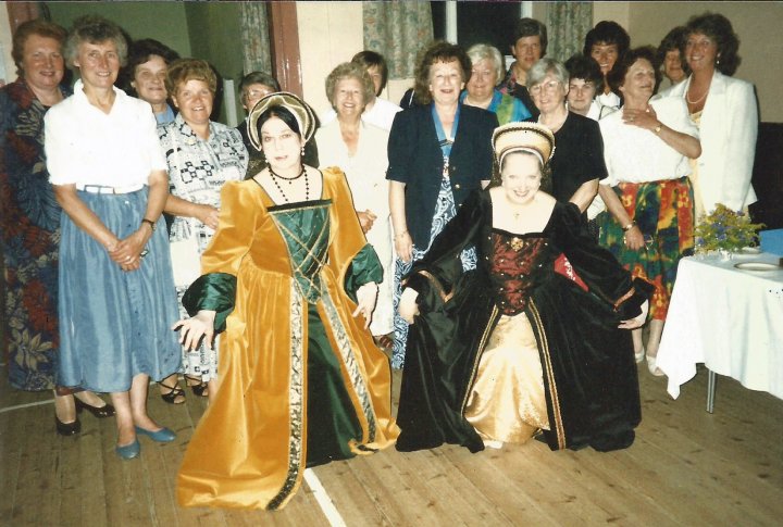 Soroptimist International Wine Cheese Party in Pilton Church Hall in July 1997 following an Evening of Tudor Music & Readings fo