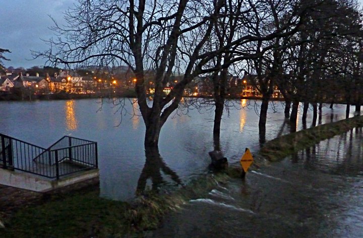 Pilton Park Flooding on 3rd January 2014