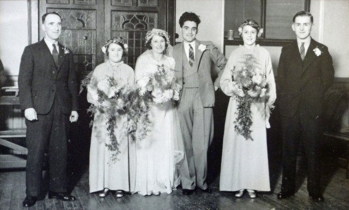 The Wedding Reception of Harold and Doris Bartlett 1936