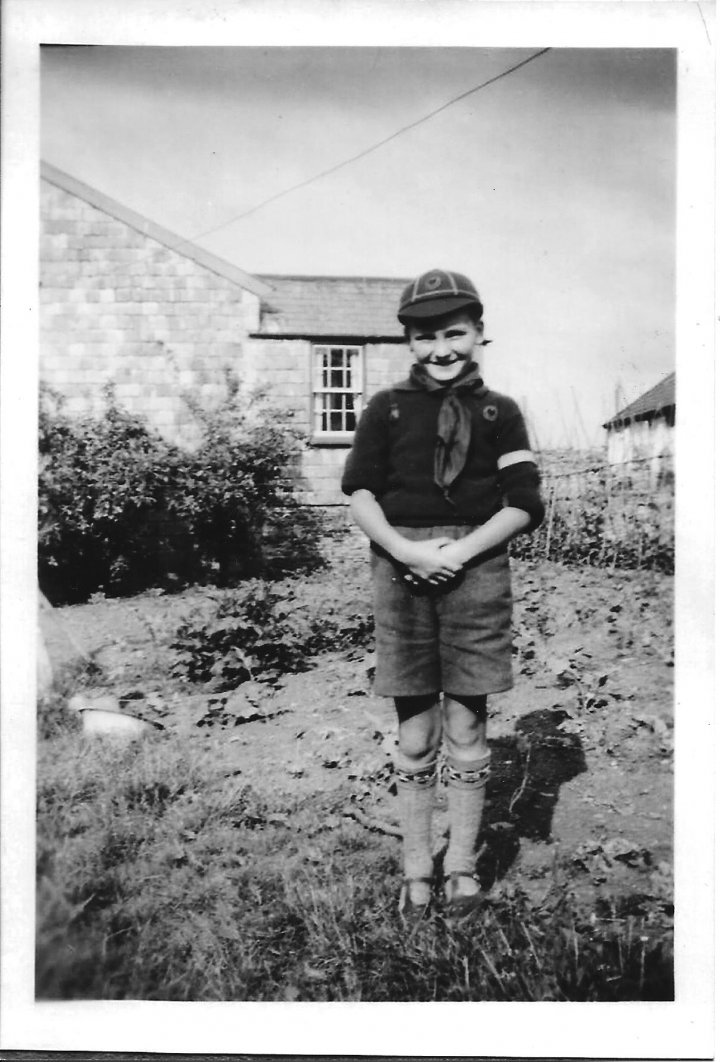 John Norman at 61 Littabourne in 1950 as a Cub Scout