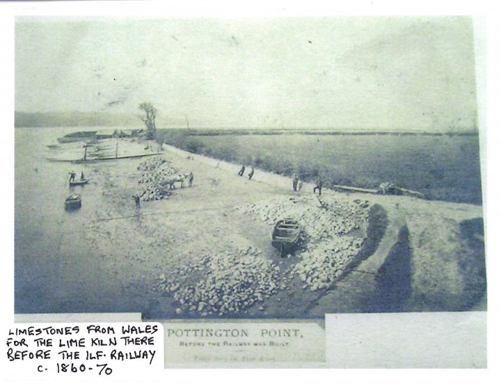 Pottington Point c1860-70 before the Ilfracombe Railway was built