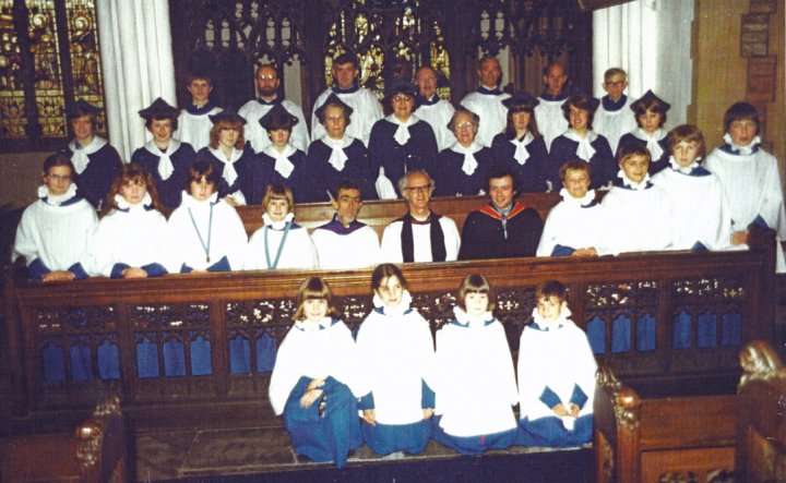 Pilton Church Choir 1980