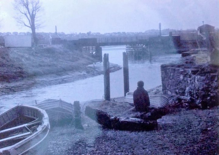 Quay reflections on days of fishing in the 1950s by Sylvia Mullen (neé Pert)